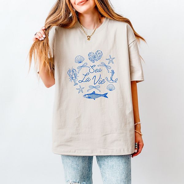 

Футболка Sea la vie collage Simply Sage Market, Dust, Зеленый, Футболка Sea la vie collage Simply Sage Market, Dust