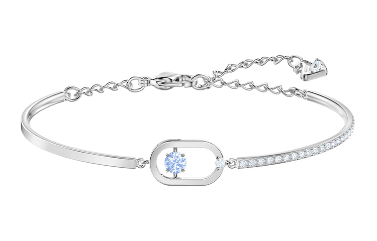 

Swarovski Браслет из белого золота с синим покрытием для женщин Blue