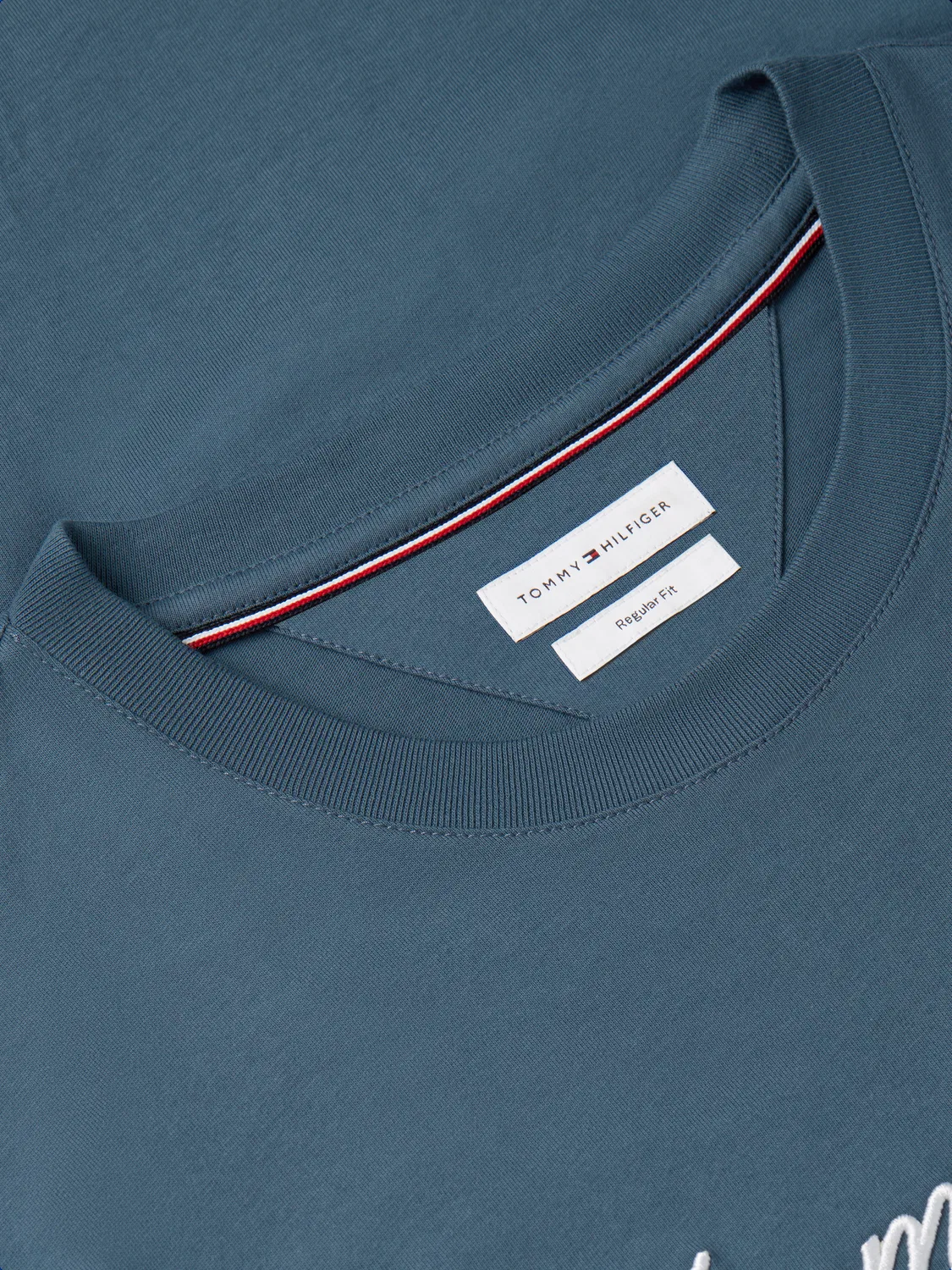 Футболка с логотипом Script, короткий рукав, TH Mainline Tommy Hilfiger