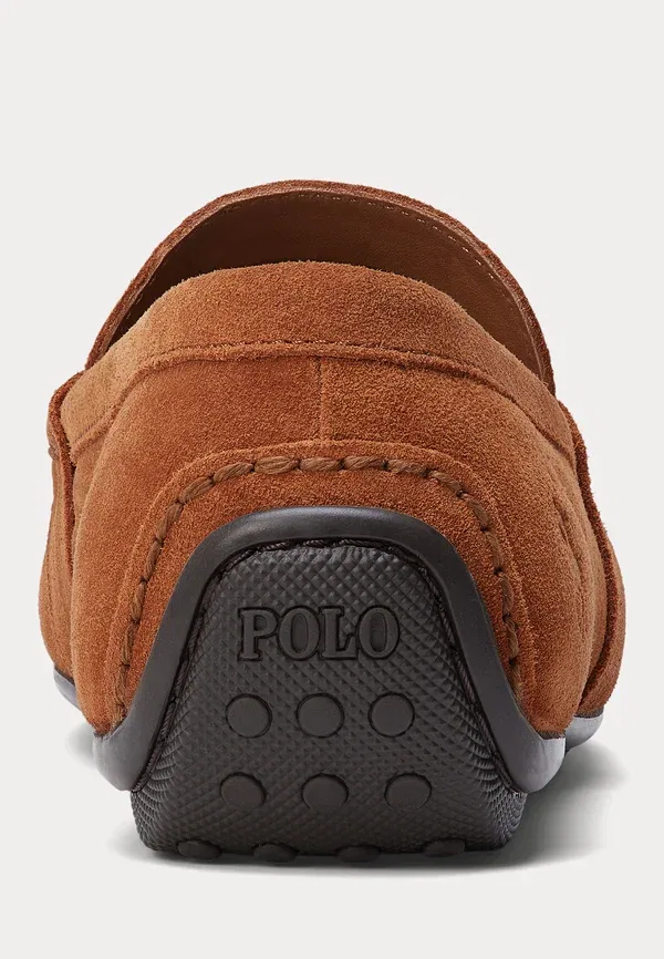 Мокасины Reynold suede driver moccasins Polo Ralph Lauren, тик — фото 3