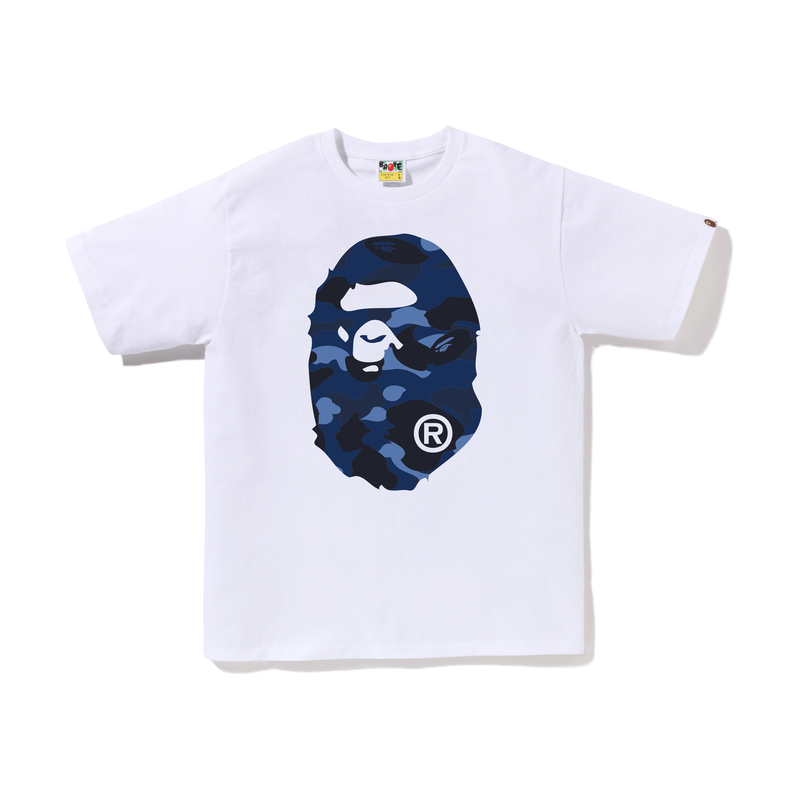 

Футболка Bape Color Camo Big Ape Head A BATHING APE, белый