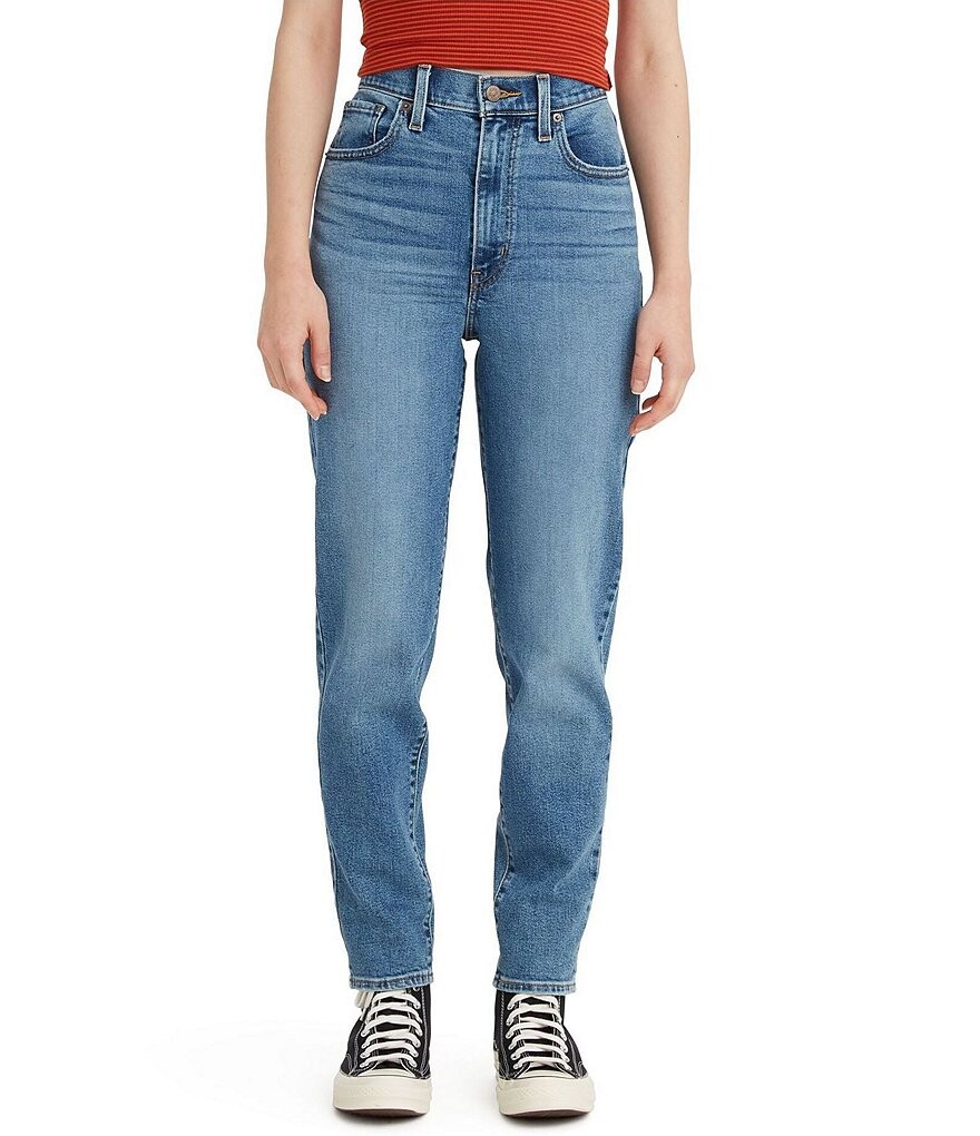 

Джинсы для мам Levi's с высокой посадкой, синий