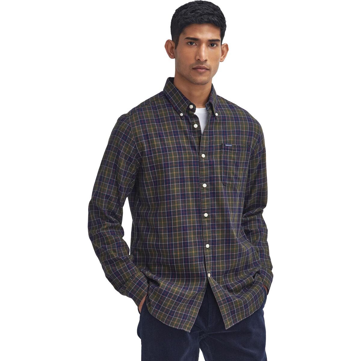 

Тартановая рубашка Lanark с классическим кроем Barbour, цвет classic tartan