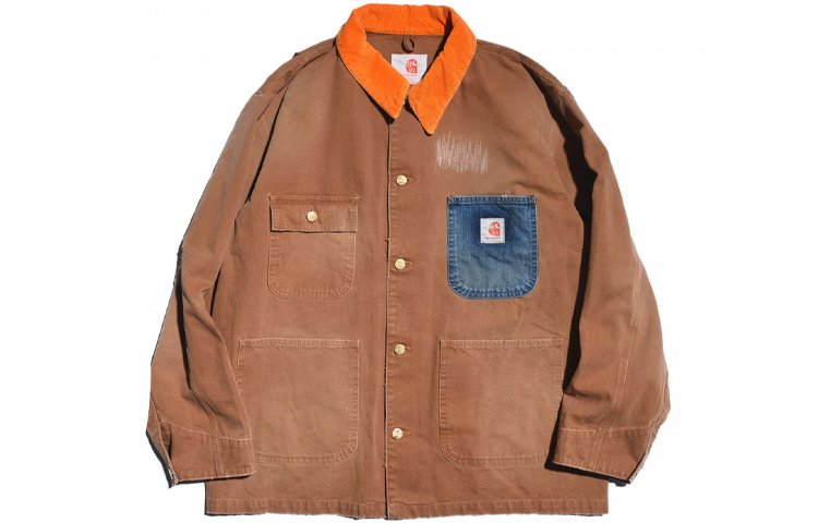 

MADNESS Рубашка Carhartt WIP Fifth Reconstructed Michigan мужская Brown