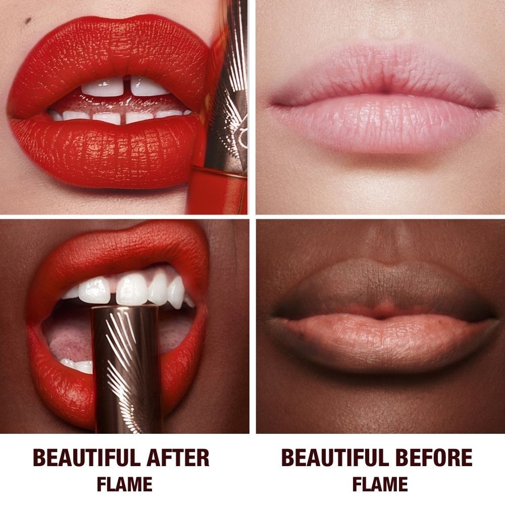 Помада для губ airbrush flawless lip blur Charlotte Tilbury, flame blur, объем 6.8 мл — фото 3