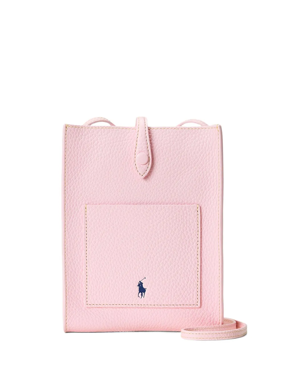 

Сумка из фактурной кожи POLO RALPH LAUREN, розовый