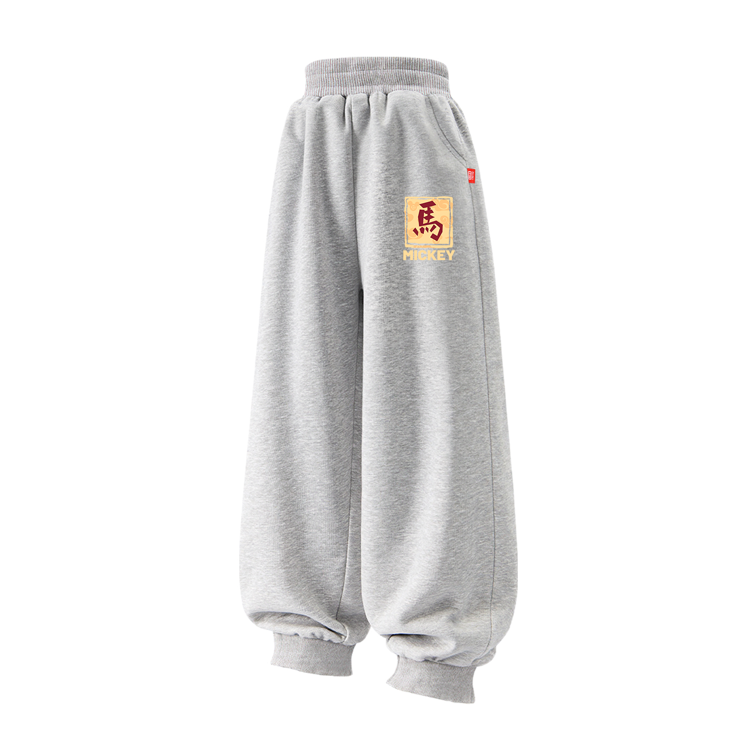 

Детские вязаные спортивные штаны Thickness Disney, [thickened and fleece-lined]defuma brand k серый