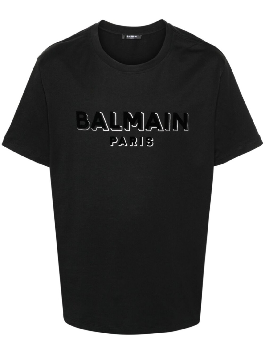 

Balmain футболка с логотипом, черный