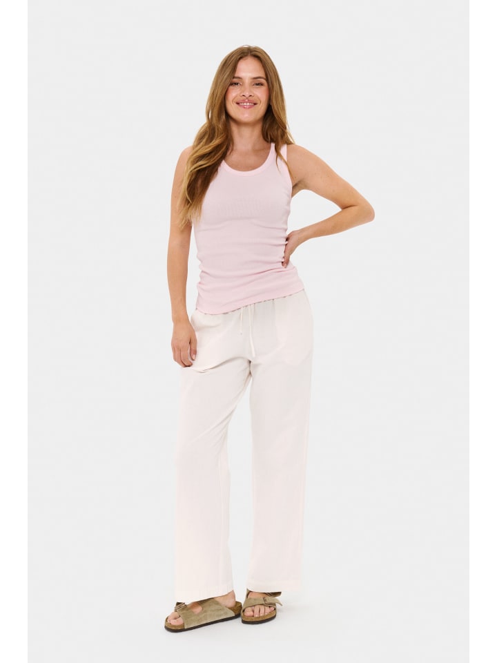 

SAINT TROPEZ Трикотажная футболка AsterSZ приталенного кроя, нежно-розового цвета