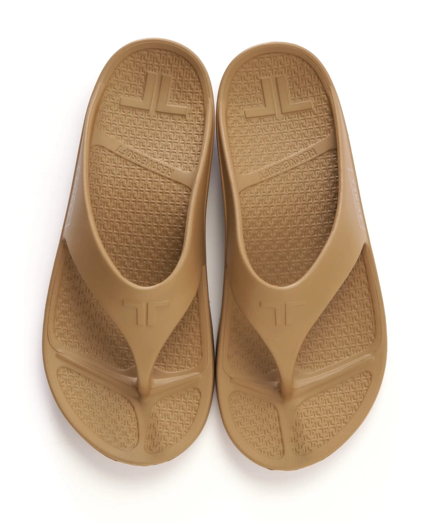 Мужские сланцы AVIREX FLIPFLOP резиновые бежевые — фото 3