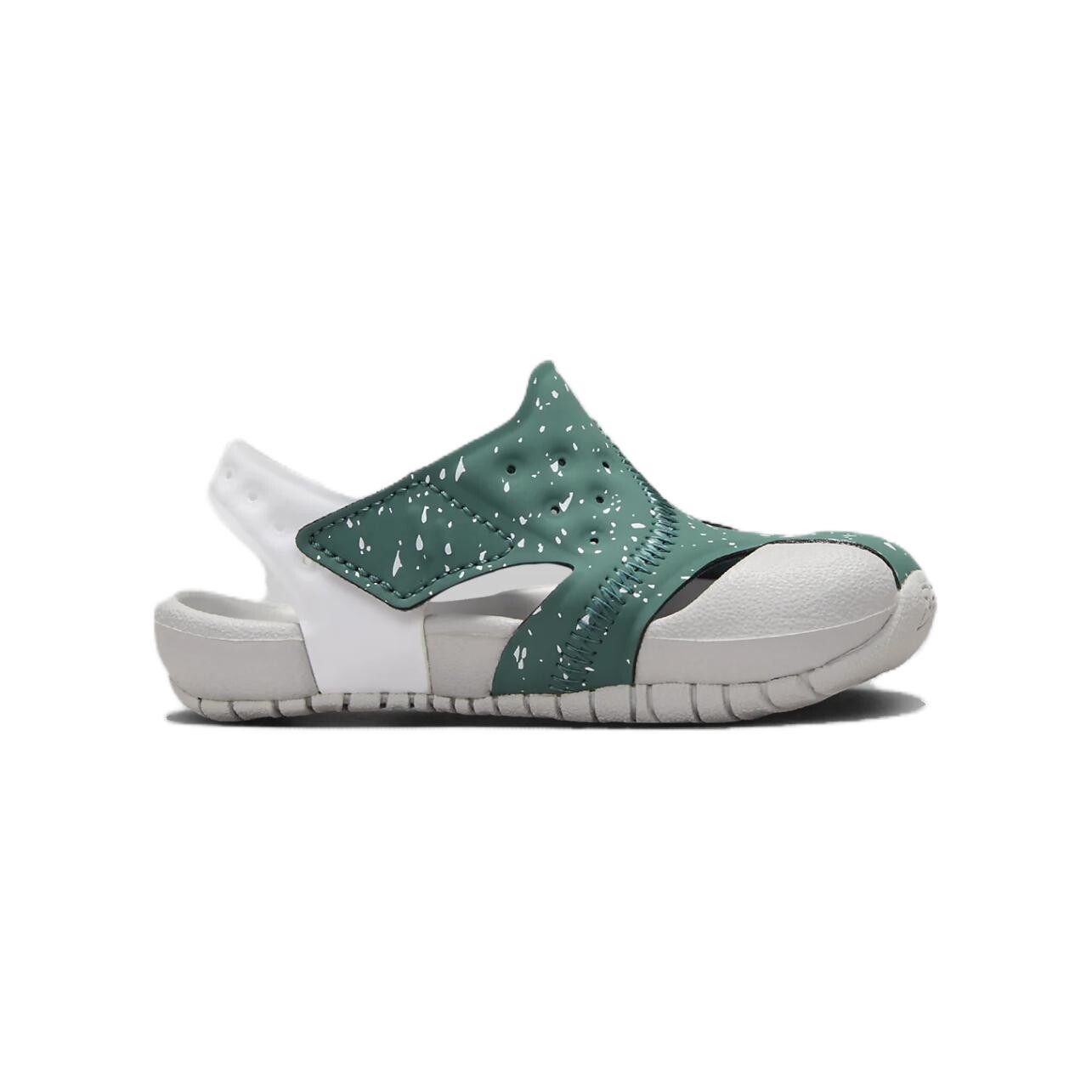 Кроссовки для малышей Flare TD Low-top, окисленный зеленый / нейтральный серый / белый Jordan, зеленый — фото 2