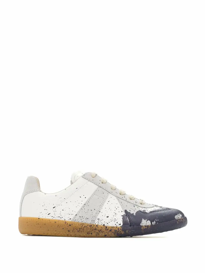 

Комбинированные кроссовки Paint Replica Maison Margiela, мультиколор