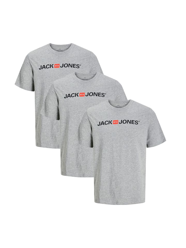 

Футболка Jack & Jones, цвет light grey melange