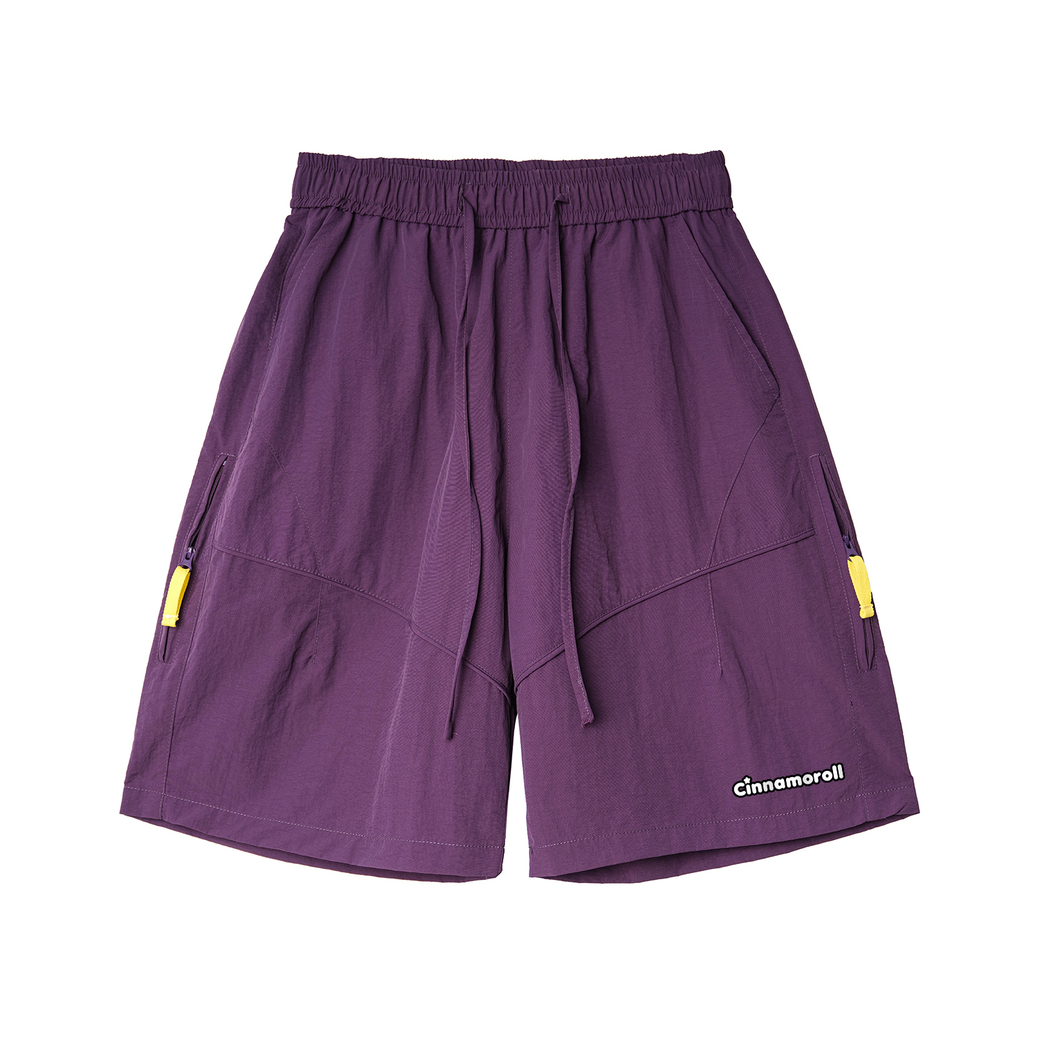 

Шорты повседневные Unisex CINNAMOROLL Yugui Dog Sanrio, фиолетовый
