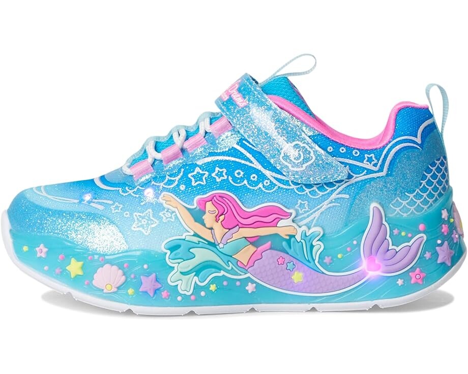 Кроссовки SKECHERS KIDS Mermaid Dreams 303060L, цвет Blue/Multi — фото 4