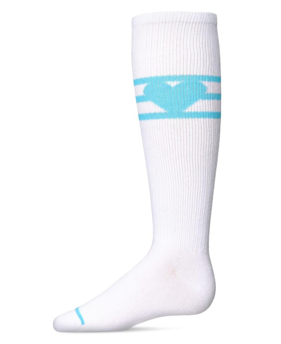 

Маленькие пастельные носки до колена для девочек "Милая сердечка" MeMoi, Aqua