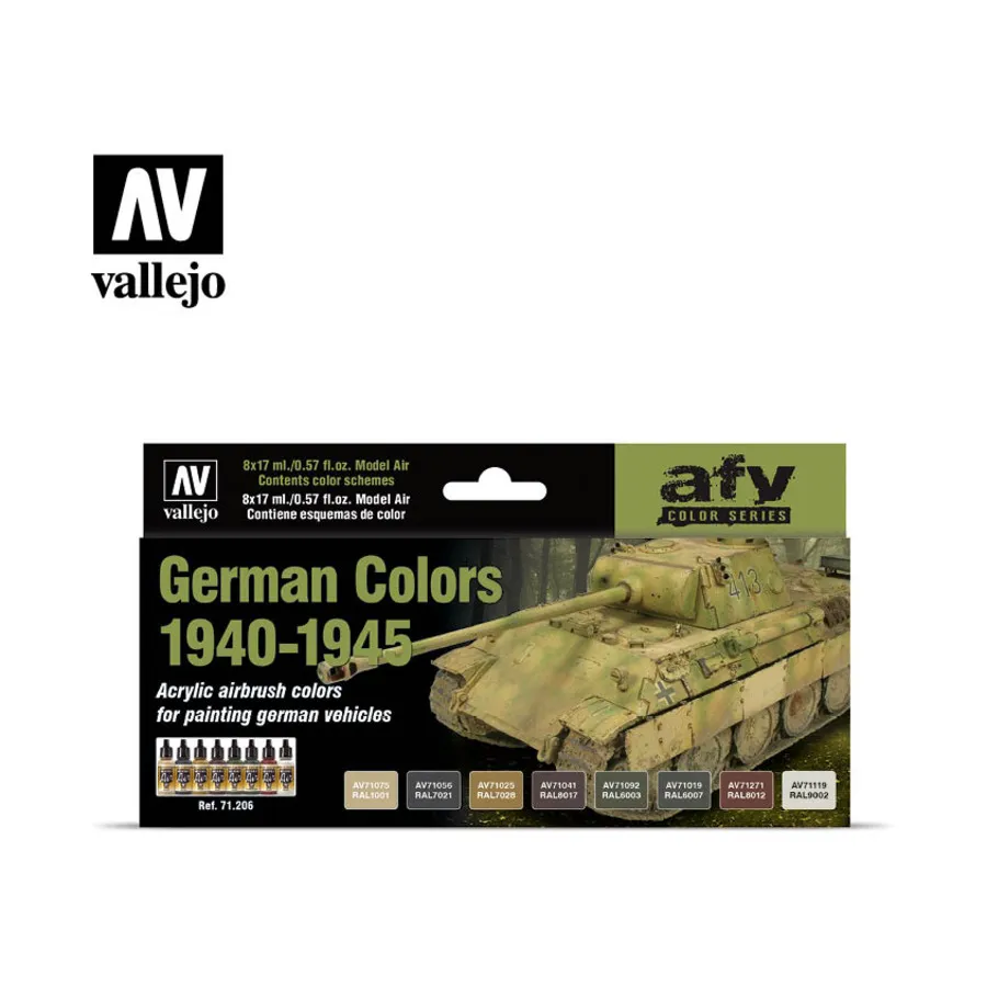 

Немецкие цвета 1940-1945 гг., Paint Sets (Vallejo)