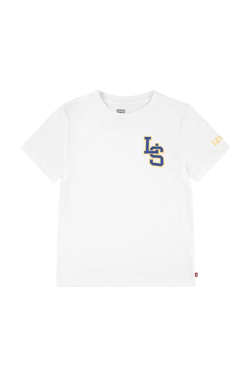 

Футболка детская из хлопка с монограммой "LS" Levi'S, белый