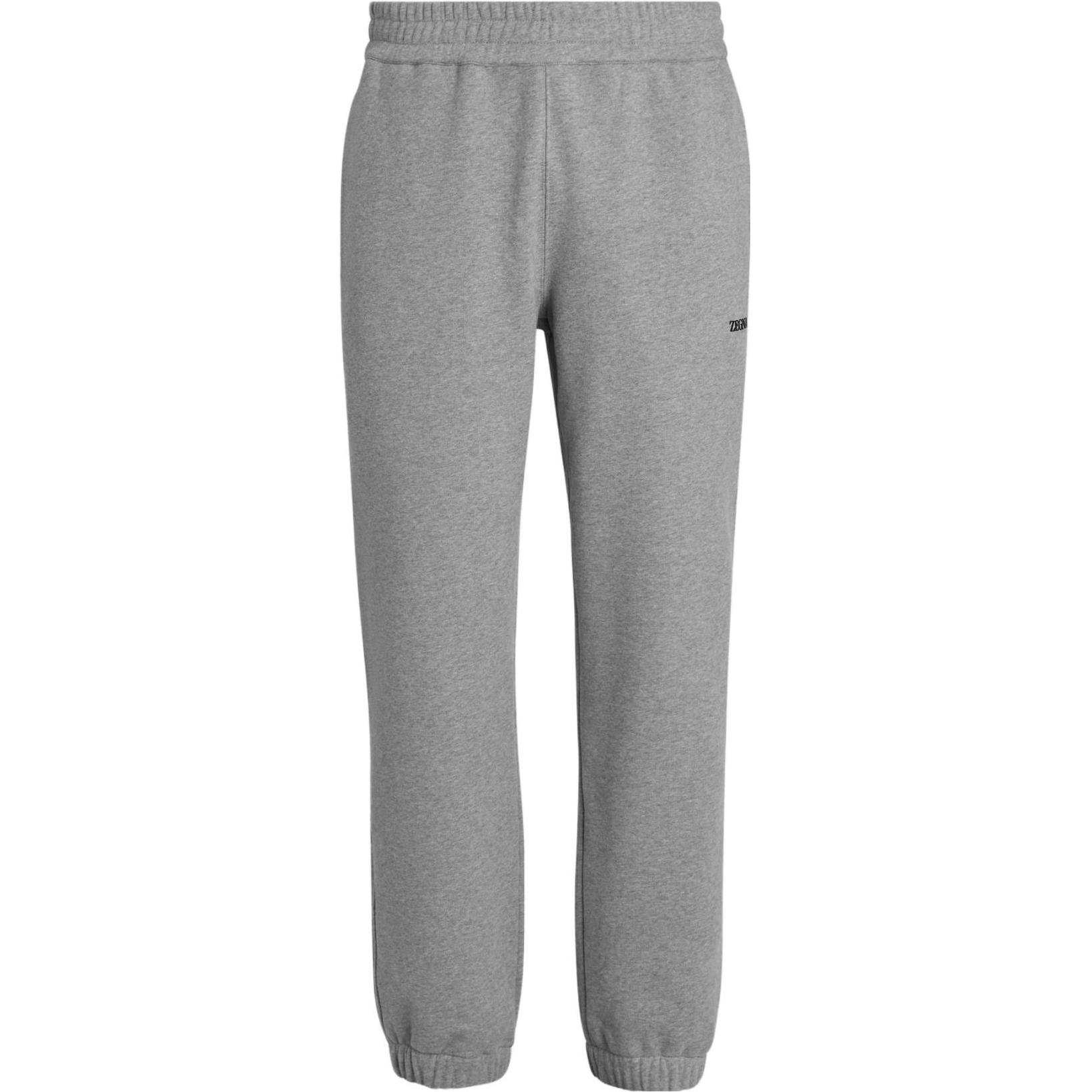 

Футболка с тисненым логотипом Zegna Ermenegildo Zegna, серая