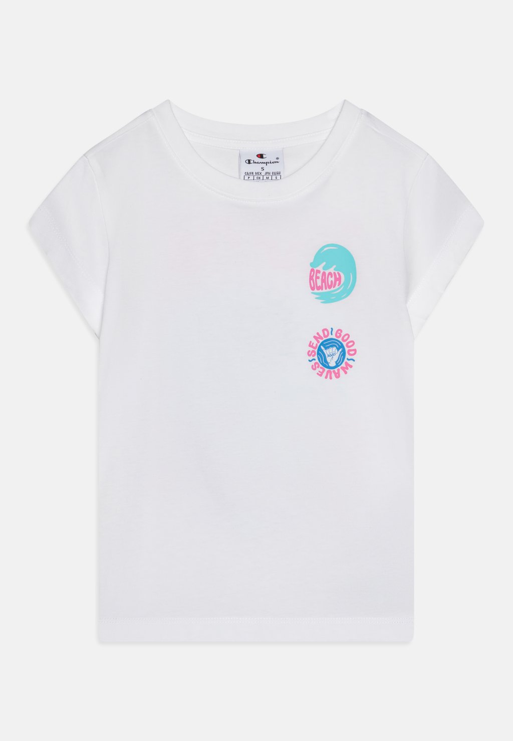 

Футболка с принтом GRAPHIC CREWNECK Champion, белый