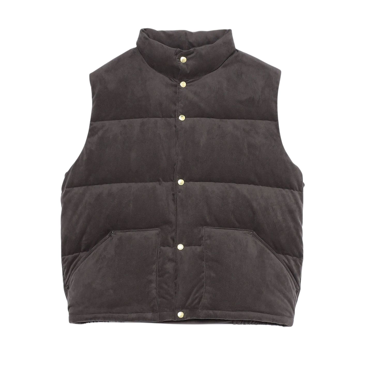 

THE NORTH FACE PURPLE LABEL Синтетическая кожаная жилетка Field Sierra мужская, Asphalt Gray