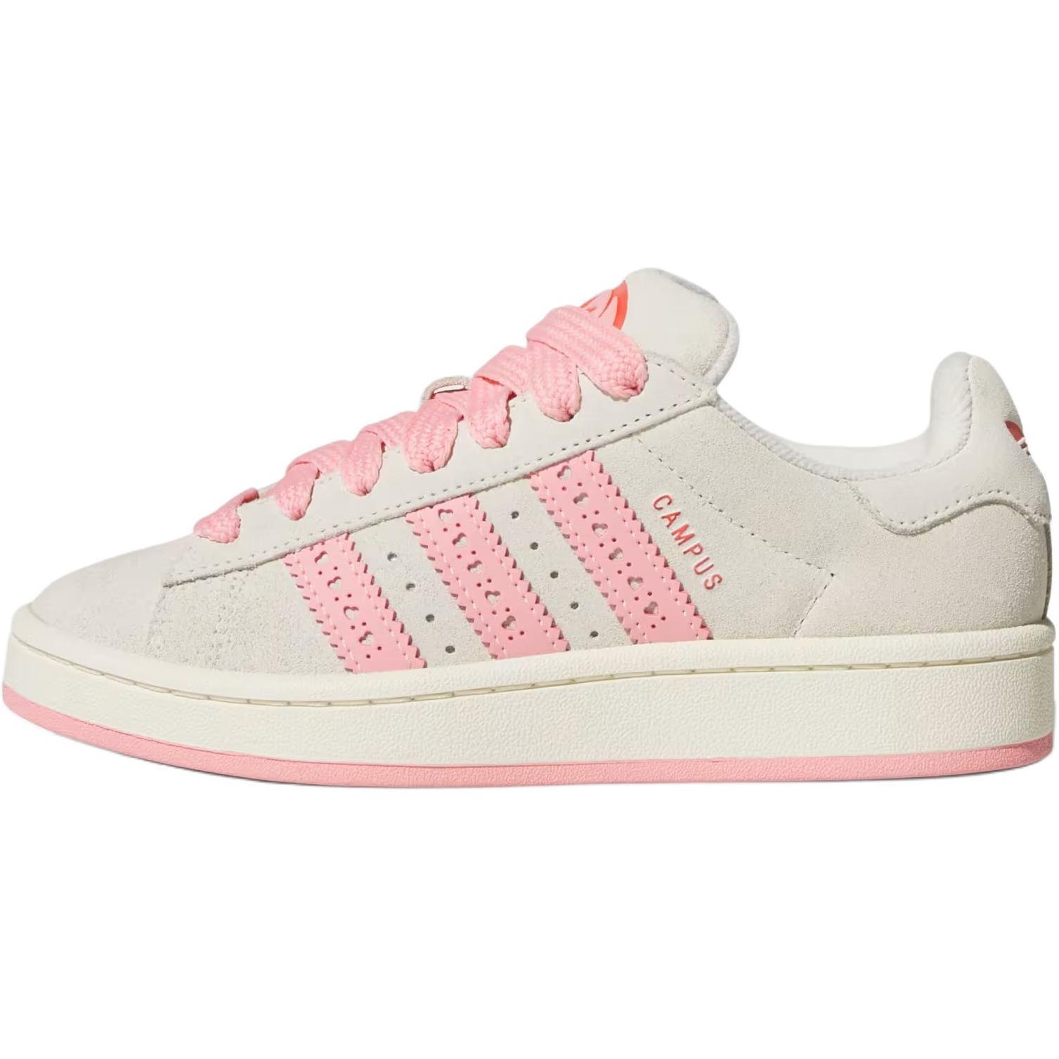 

Adidas Originals Campus 00s low top детские скейтбординг кроссовки белые розовые для подростков