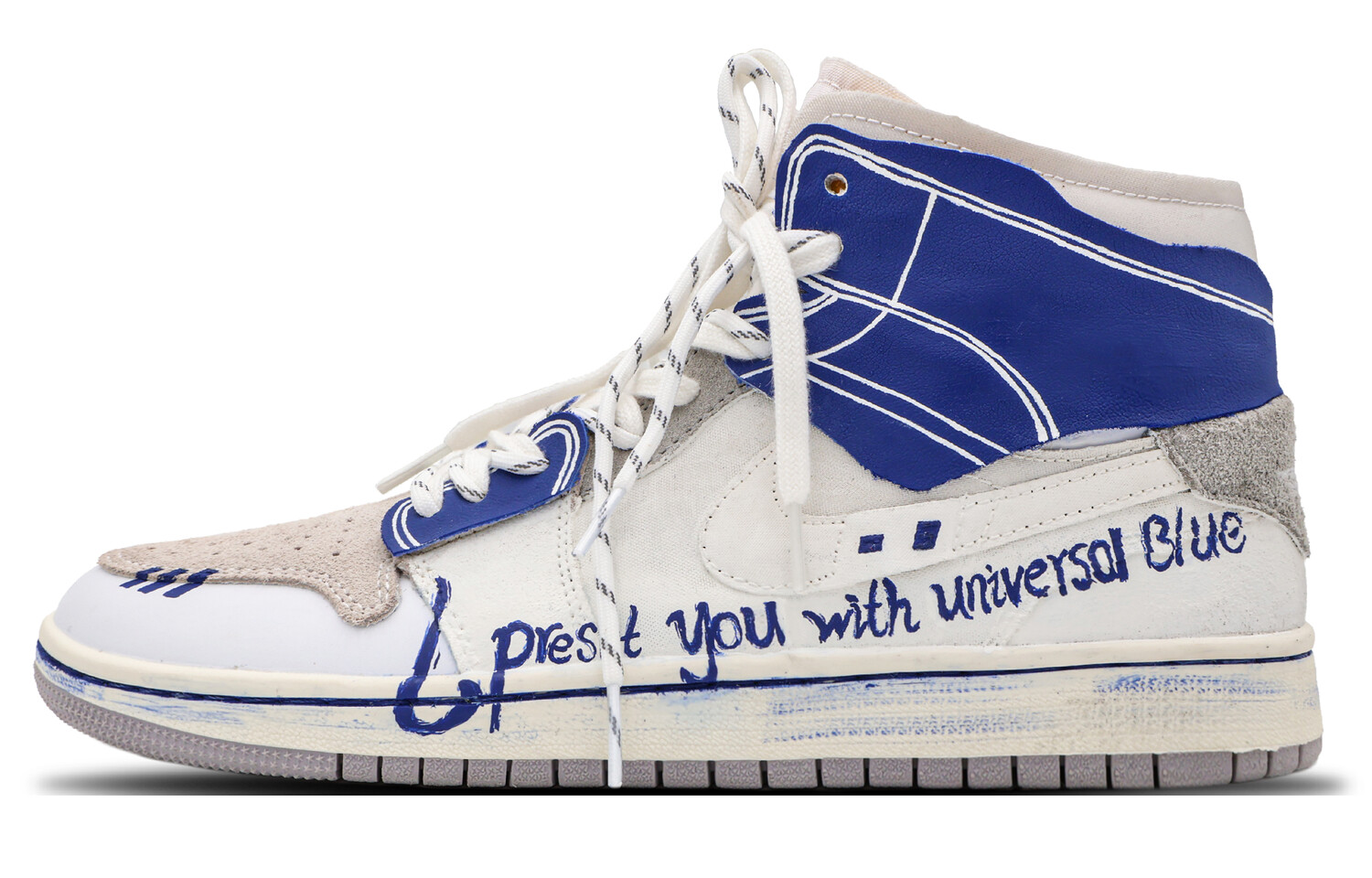 

Jordan Air Jordan 1 винтажные баскетбольные кроссовки мужские, Blue