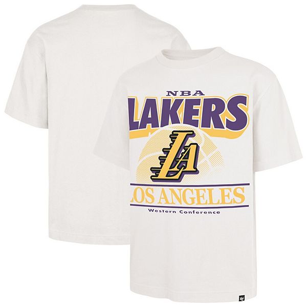 

Мужская футболка '47 white los angeles lakers city edition shifty foundation 47 Brand