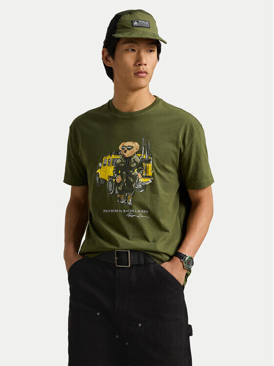 

Футболка стандартного кроя Polo Ralph Lauren, зеленый