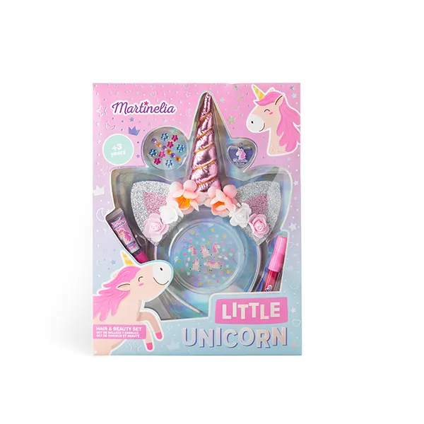 

Набор для макияжа Little Unicorn Hair & Beauty Set Martinelia, 1 UD