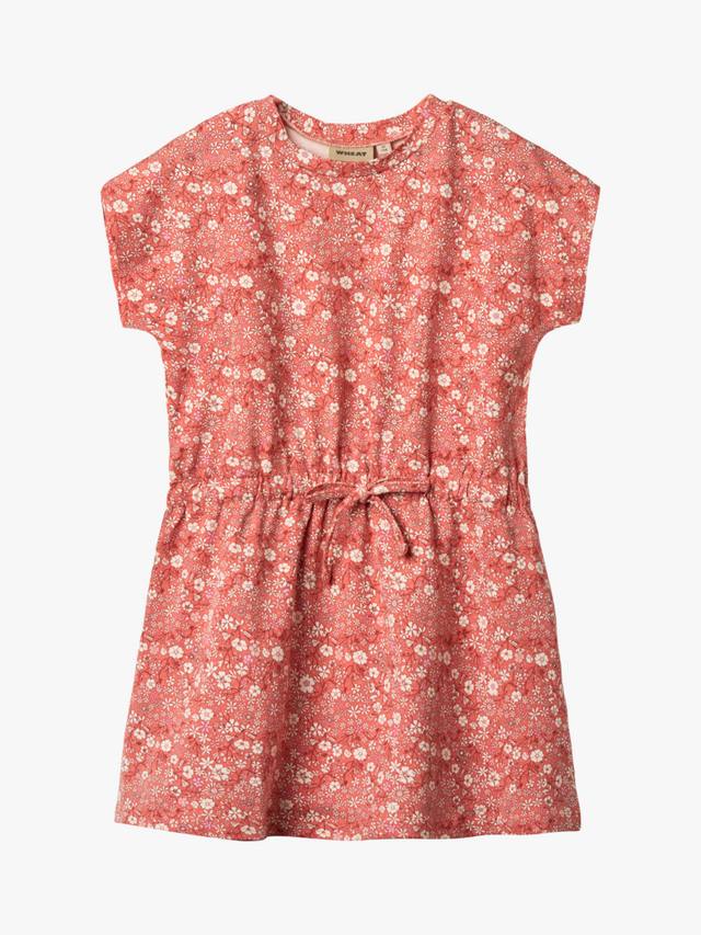 

Детское платье Maribel с короткими рукавами WHEAT, Red/Multi