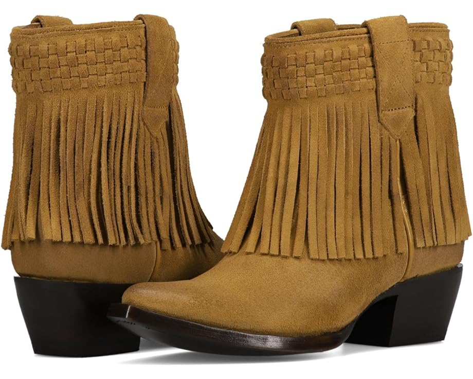 

Ботинки Frye Sacha Short Fringeie, цвет Dark Sand