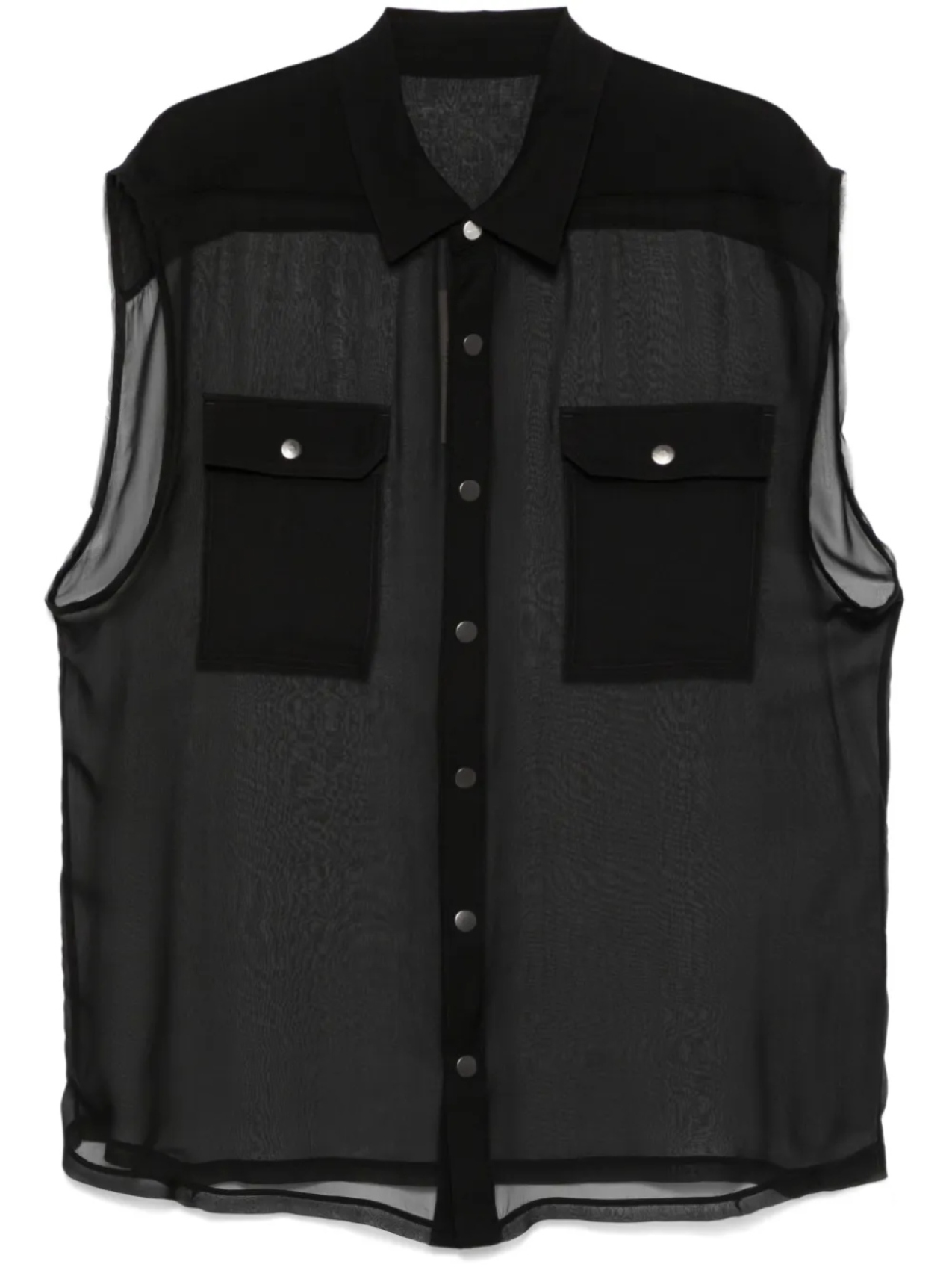 

Рубашка Рика Оуэнса Jumbo Rick Owens, черный