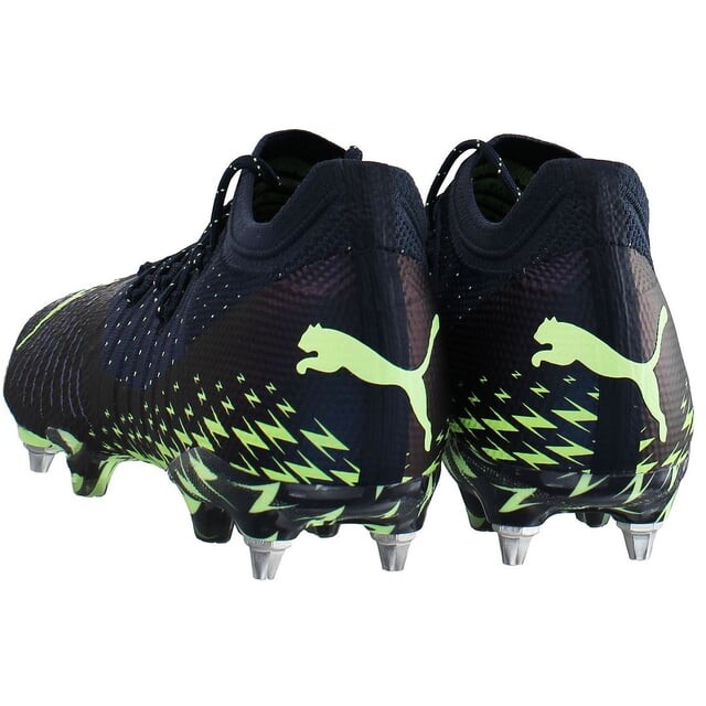 Черные мужские футбольные бутсы Future 1 4 mxsg Puma, черный — фото 3