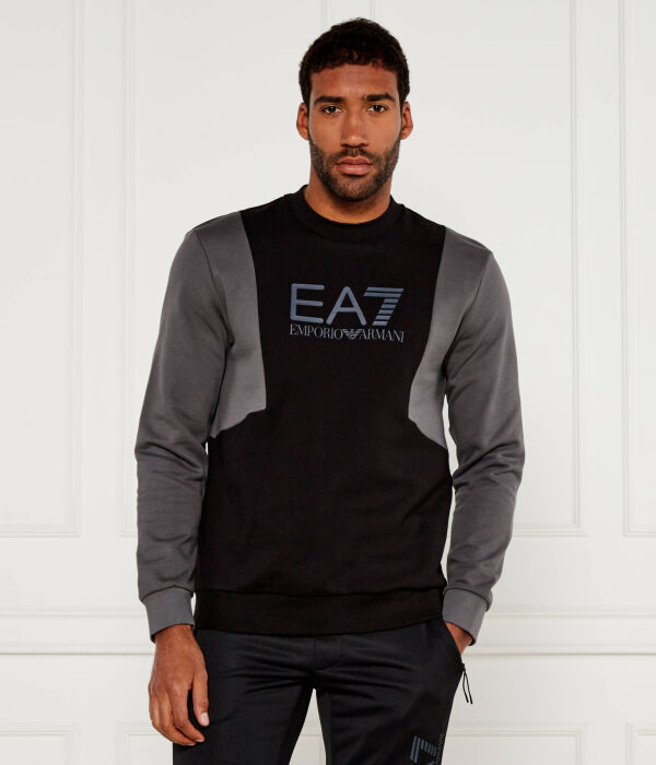 

Свитер Regular fit Ea7, черный