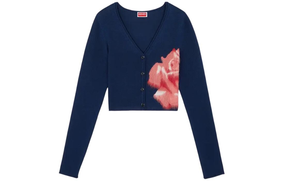 

Трикотаж женский темно-синий Kenzo