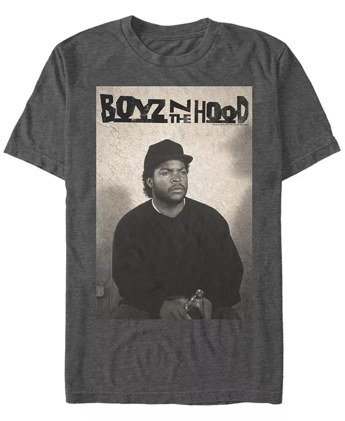 

Футболка с коротким рукавом для мужчин Boys N The Hood с принтом Doughboy Fifth Sun, серый
