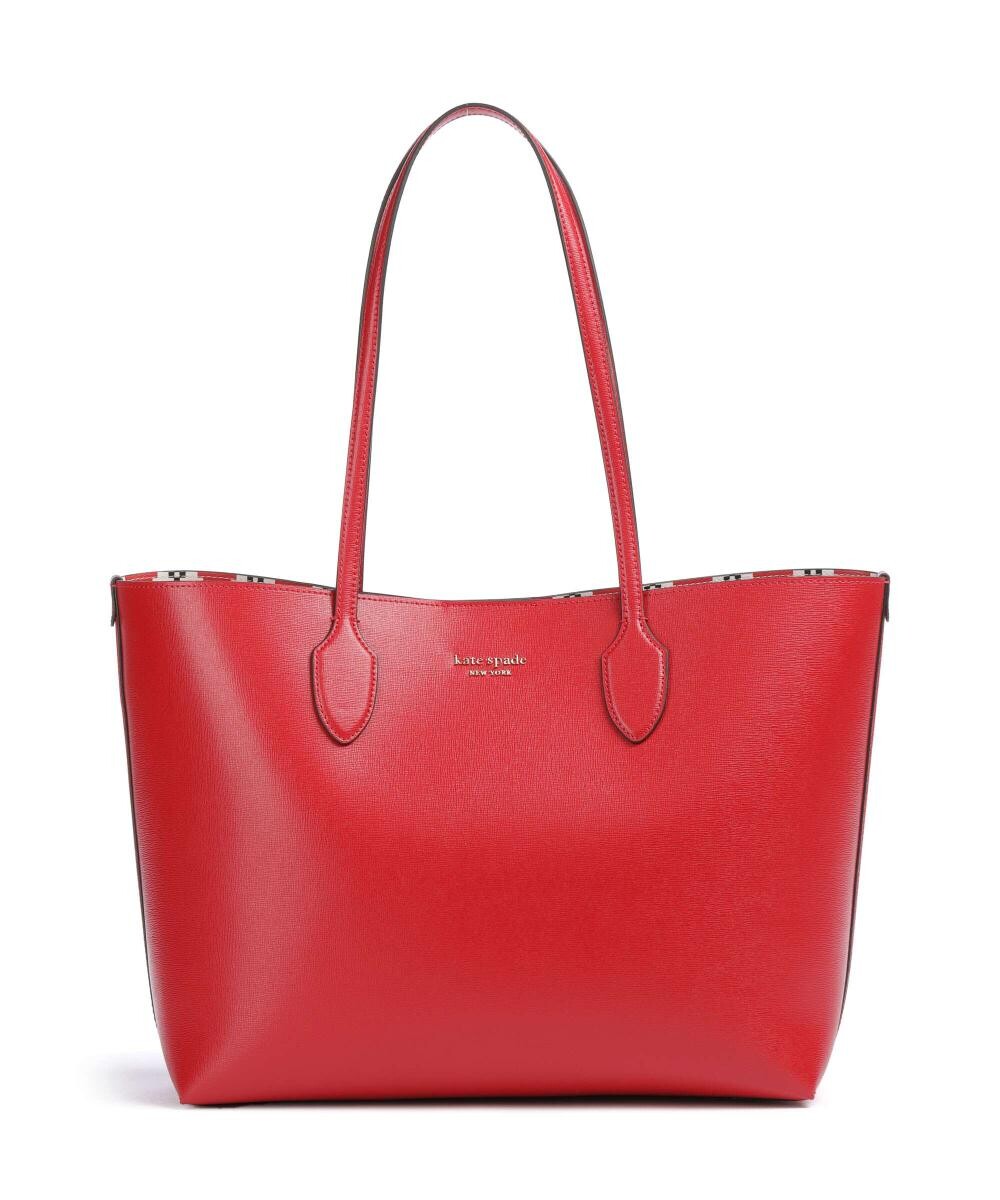 

Шоппер Bleecker из искусственной кожи Kate Spade New York, красный