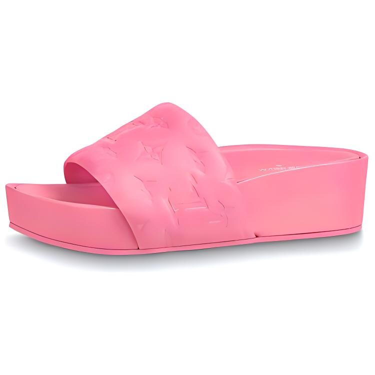 

Шлепанцы женские Louis Vuitton Jumbo Flatform, розовый