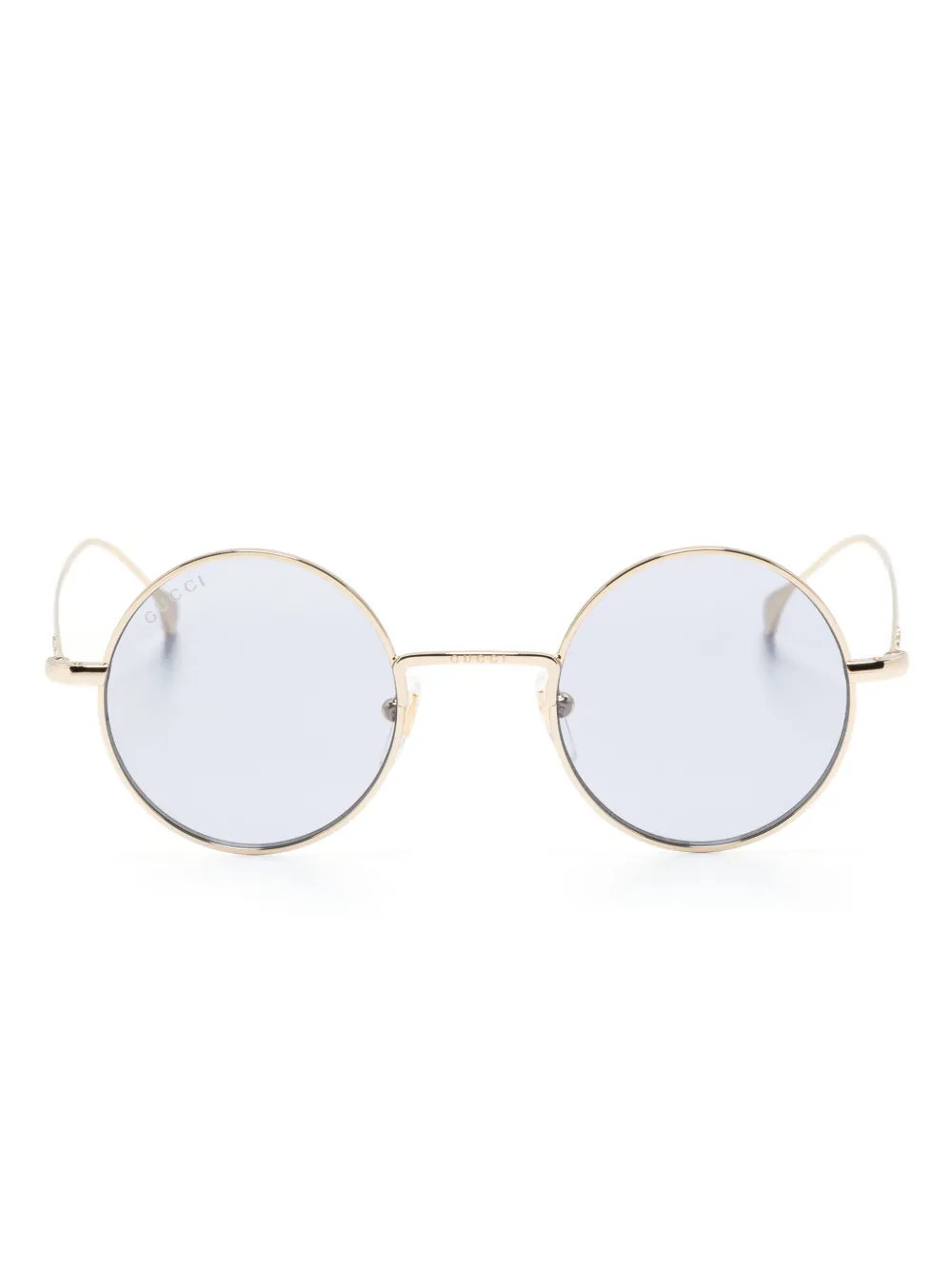 

Солнцезащитные очки в круглой оправе Gucci Eyewear, золотой