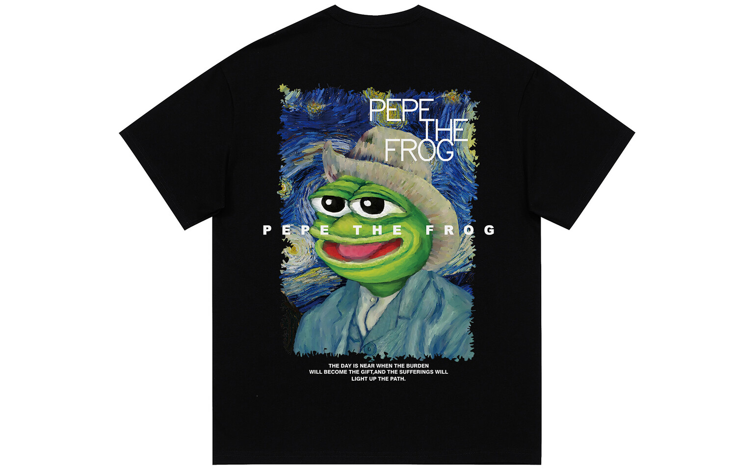 

pepe the frog Футболка унисекс с лягушкой Пепе, Светло-зеленый