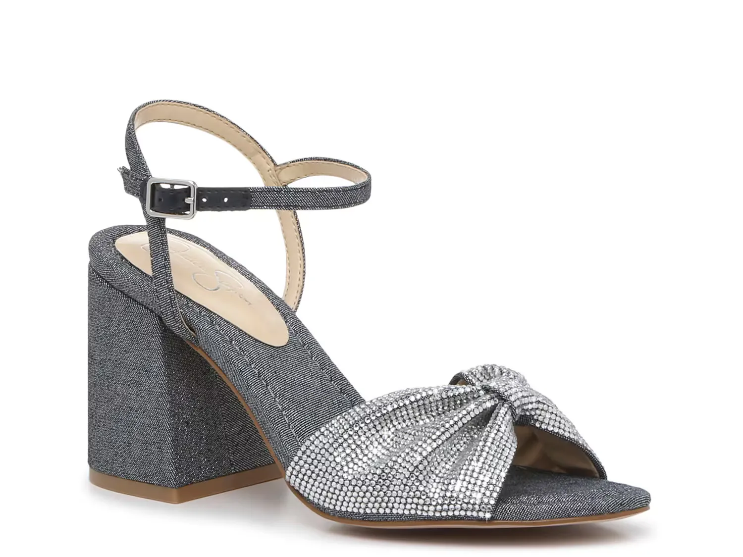 Сандалии Rozin Sandal Jessica Simpson, темно-синий/серебряный
