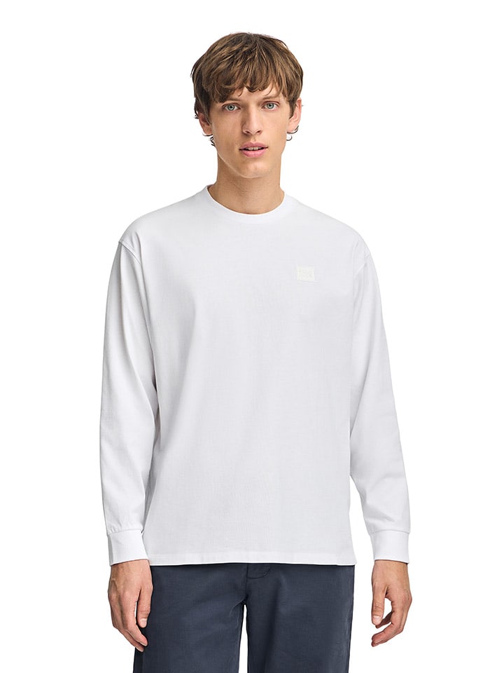 

Polo Club Белый лонгслив с длинными рукавами