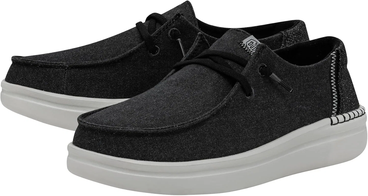Лоферы HEYDUDE Wendy Rise, Black 3 — фото 2