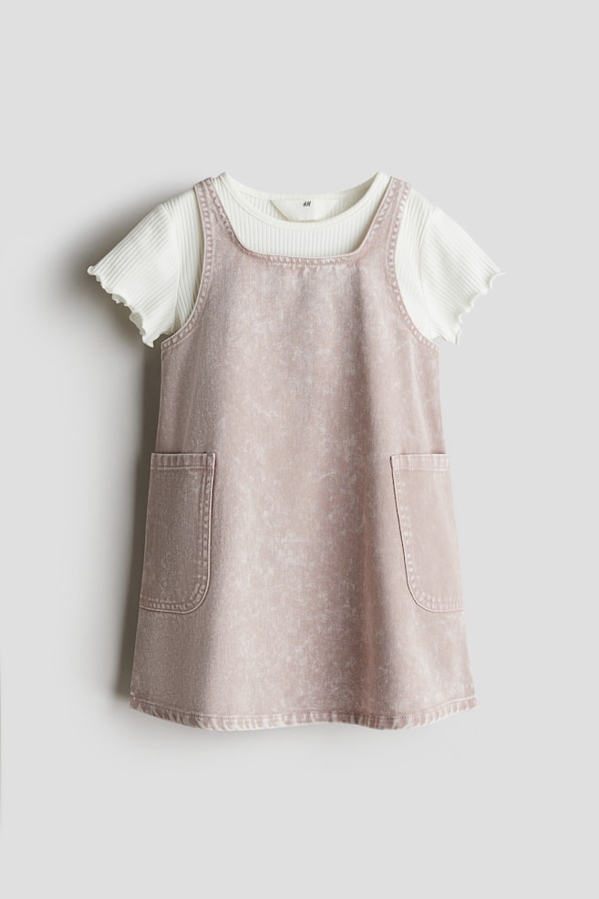 

Костюм-Двойка с платьем и рубашкой H&M, мультиколор