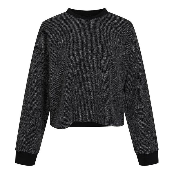 

Свитер as yoga stmt cln cover up round-neck swea black Nike, черный