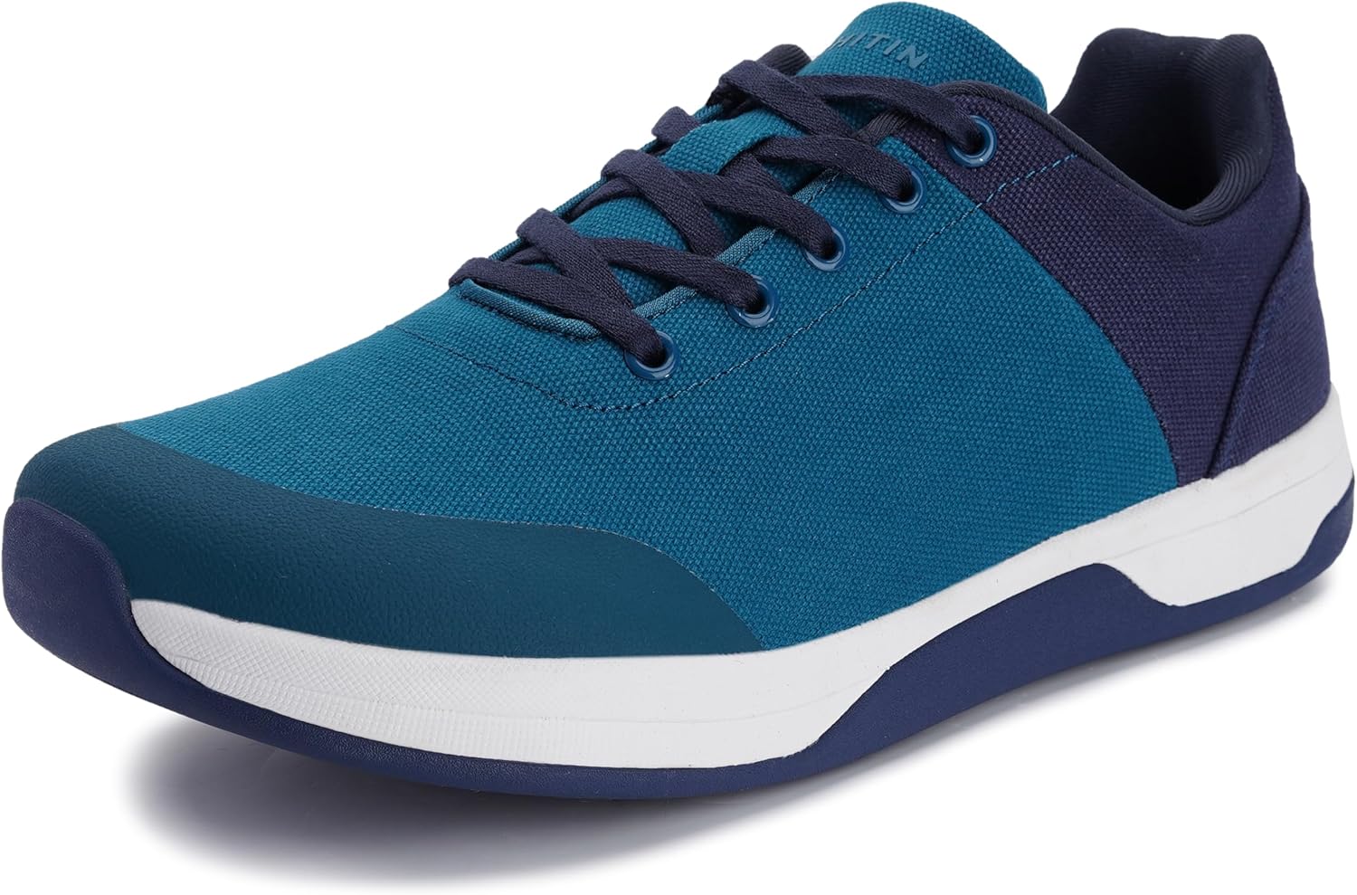 

Мужские кроссовки WHITIN с нулевым перепадом и широкой носочной частью с контрастным дизайном, темно-синий