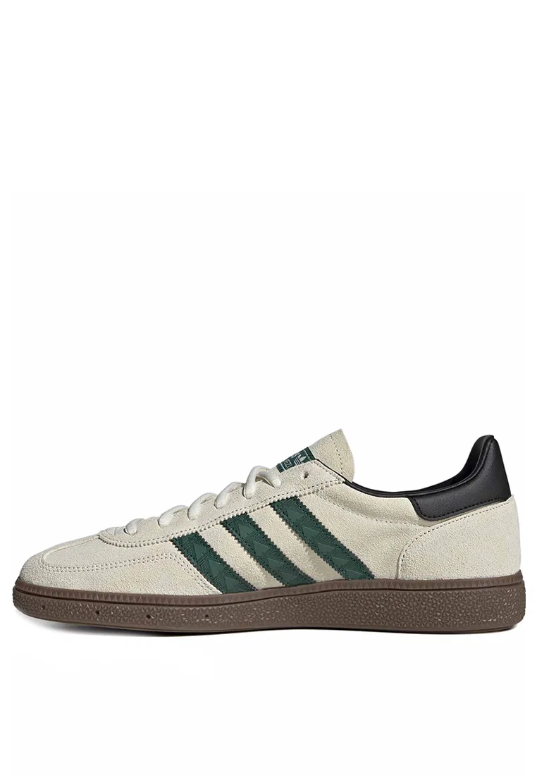 Кроссовки мужские, Handball Spezial, adidas, зеленый/кремовый — фото 4