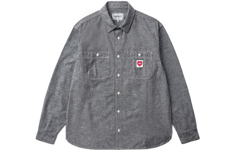 

Серая мужская рубашка Carhartt WIP, серый
