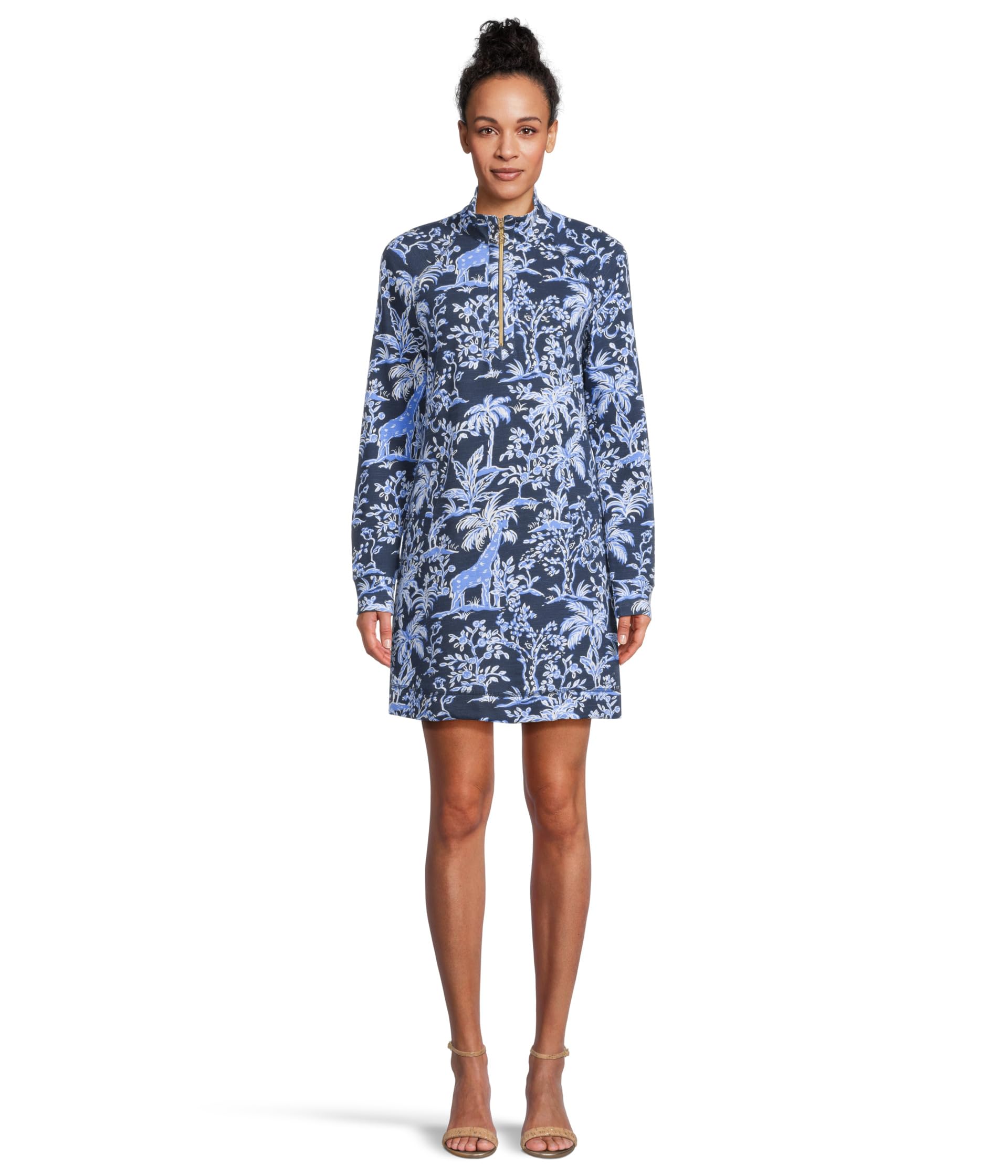 

Платье Lilly Pulitzer Ashlee Dress, цвет Low Tide Navy Tall Tales
